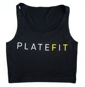 THE PLATEFIT CROPPED TANK